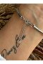 Stylish stainless steel bracelet with "love" lettering (20 cm extension included) - 3