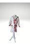 SHELL HOODED CREAM CHILDREN'S BATHROBE - 2