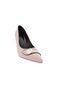 Women's Pointed Toe Buckle Goblet Heeled Shoes Beige Skin 211921085 - 2