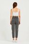 Doğa Women's Smoked Mom High Waist Soft Touch Comfortable Cut Mom Jean Denim Trousers Boyfriend - 4
