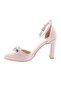 322-23y Women's Heeled Shoes Beige Scuba - 3