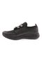 Women's Stretch Front 3 Stripes Stone Buckle Shoes Black 1743225 - 5
