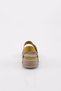 P31 Women's Cross Strap Sandals Genuine Leather Yellow - 4
