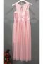 pink tulle skirt girl's formal dress - 2
