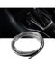 In-Car Decorative Dashboard and Door Trim Strip 5 Meters Gray - 2