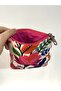 Fuchsia flower patterned mini wallet - 3