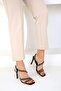 Women's Black Classic Heeled Shoes - 19226 - 2