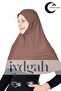 Ready-To-Wear Practical Headscarf Easy-To-Use Hijab Ready-To-Wear Turban Brown - 2
