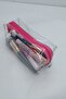 Pink Color Hand Luggage Cosmetic Bag - 5