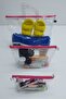 Pink Color, Transparent PVC Beach Bag Set - 6