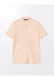 Polo Neck Short Sleeve Striped Men's T-Shirt - 6