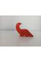 Wooden Toy Dinosaurs - Orange Dinosaur