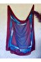 Karadeni̇z Bordo Blue Unpattered Tubbent - 2