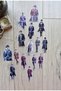 15-Piece Men's Sticker Set - Bullet Journal, Laptop, Scrapbook - Gentlemen, Man, Victorian Men - 2