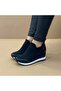 Women's Wedge Heeled Stretch Shoes