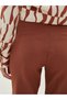 Lcw Modest Beli Zippered Standard Fit Women's Trousers with Flat Pocket Detail (S2) - 5
