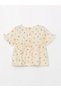 Lcw Baby Crew Neck Short Sleeve Printed Baby Girl Shirt (S3) - 2