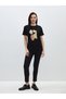 Lcwaikiki Classic Crew Neck Printed Short Sleeve Women's T-Shirt - 3