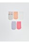 Lcw Baby Patterned Baby Girl Booties Socks 5-Pack (S3)