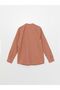 Lcw Casual Regular Fit Hakim Collar Long Sleeve Linen Blend Men's Shirt (S3) - 7