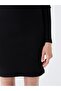 Lcw Vision Crew Neck Plain Long Sleeve Women's Bodycon Dress (W3) - 4