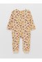 Lcw Baby Bebe Collared Long Sleeve Baby Girl Jumpsuit (W3) - 3