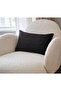 Teddy Boucle Rectangular Throw Pillow Black - 5