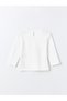 Crew Neck Long Sleeve Printed Baby Girl T-Shirt - 2