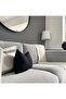 Teddy Boucle Rectangular Throw Pillow Black - 4