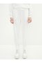Women's Jogger Sweatpants - Elastic Waist and Straight Pocket Detail - 4