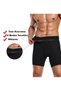 Men's High Waist Slimming Abdomen Tightening Men's High Waist Corset Boxer - 2