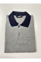 Polo Collar 100% Cotton Lacoste Fabric T-Shirt. Burgundy, White, Gray - 4