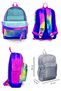 Girls' Three-Piece Elementary School Bag Set - Colorful Batik - 2