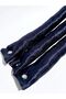 Snap Curler Sausage Heatless Hair Styler Navy Blue 3 Hair Rollers - 3