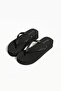 Women's Flip-Flop Beach Slippers 5 cm Platform Heel Non-Painful Pvc - 3