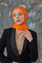 Combed Shawl Orange - 3