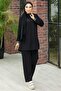 Gülfer Ribbed Set 722 - Black - 3