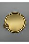 6-Piece Butterfly Round Gold Tea and Coffee Presentation Tray, Decorative Serving Tray 22cm for One Person - 4