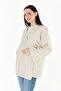 24046 Women's Mink Double Breasted Tied Kimono - 2