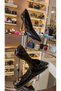 Women's Patent Leather Platinum and Gold Heel Stiletto - 4