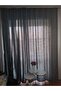 Custom Sewing Ready-Made Background Curtain, Installed Tulle Curtain 200X250, Ready-Made Curtain, Thick Curtain, Tulle Background, Black Curtain - 5