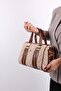 Women's Shoulder Bag with Wide Inside Large Size Wide Strap 33X26 cm