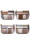 Genuine Leather Mixed Color Women's Shoulder And Messenger Bags - 5