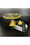Bird-shaped Gold Metal Serving Tray with Crystal Base, Butter Dish, Cheese Dish, Breakfast Tray. - 2