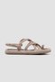 Women's Beige Cross Rope Women's Sandals Opportunity Product - 2