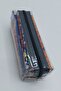 Black, Transparent PVC Pencil Case Single Compartment Transparent Pen Holder Black Color Pen Holder - 7