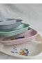 Reis 10 Pieces Breakfast Plate - 3 Compartment Plate - 2