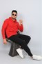 Tracksuit Set - 2 Pieces - Top and Bottom - Hooded Collar - Price Is for One Person - Fabric 3 Thread Count - 3