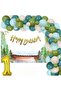 Ocean Themed Birthday Balloon Concept Birthday Party Set Decoration - 3
