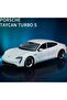 Porsche Taycan Turbo S Diecast 1.24 Scale Large Size Metal Original Licensed Car with Opening Doors - 5
